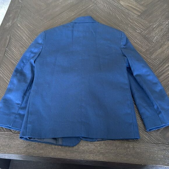 Izod Boys Navy Blue Blazer, Size 5, Classic Formal Jacket for Weddings - Picture 4 of 4